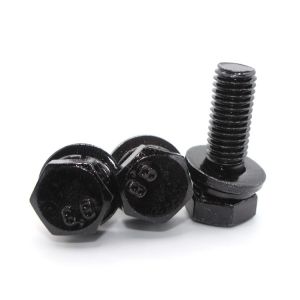 Assorted M4-M12 Grade 8.8/10.9/12.9 Hex Bolts with Spring Lock Plain Washer