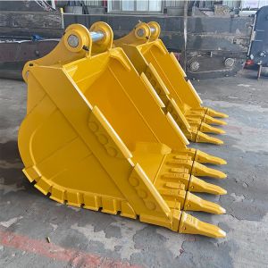 Cat330 Excavator Rock Bucket Q355B MN400 Hardox500 Optional for Excavator
