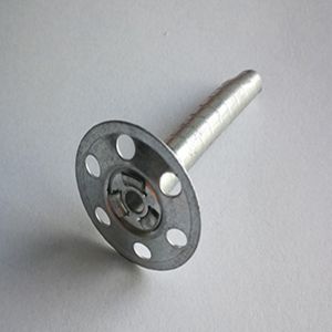 Silver Color Metal Insulation Fixings , Mechanical Fasteners For Rigid
