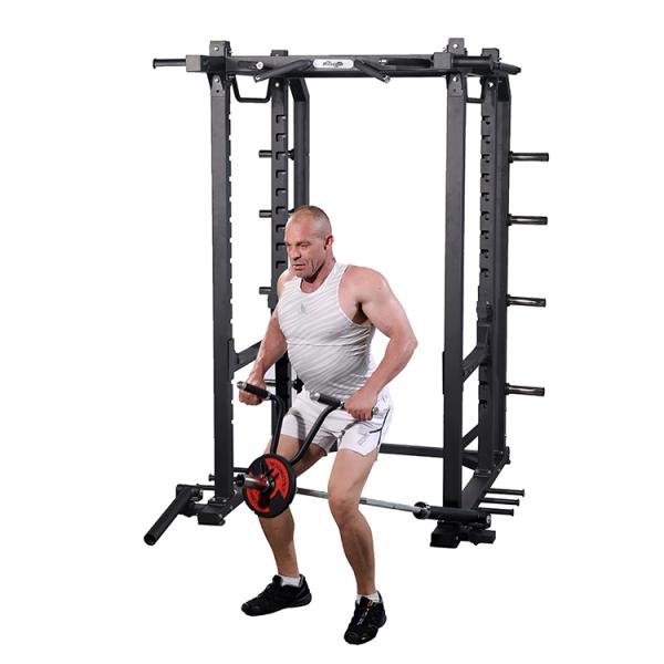 Men Gym Equipment Strength Training Weight Lifting Cables Machine Multifunction Squat Rack 2020*1660*2310mm