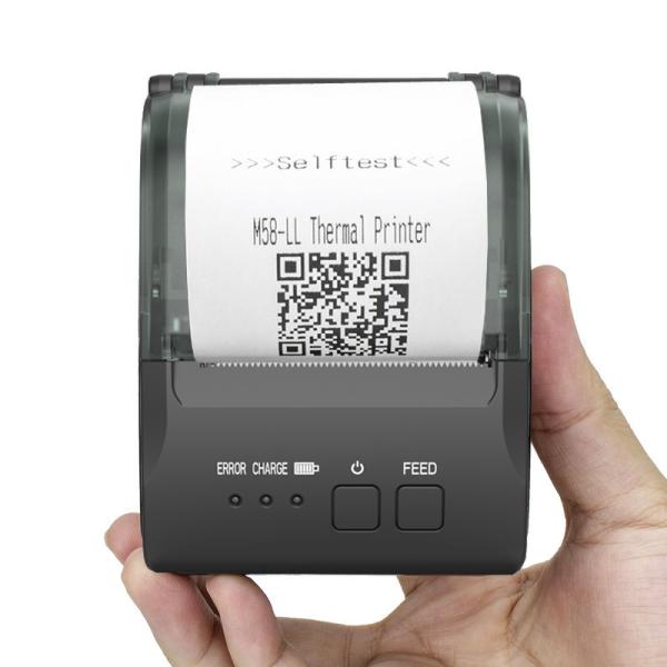 58mm Wireless Handheld Portable Mini Thermal Printer For Thermal Receipt Android