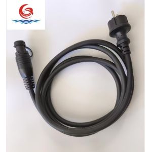 Waterproof power cord 2.5m European standards IP44 Rubber thread Oil resistant,