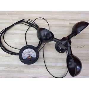 Wind Speed Sensor 3 Cup Anemometer Automatic Display With Self Powered Meter For