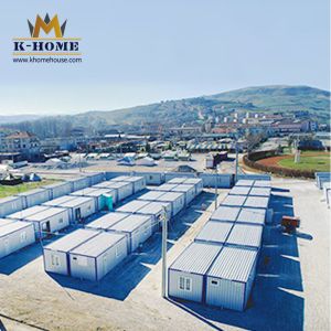 Prefabricated Modular Cantainer Portable Accommodation For Temporary Constructio