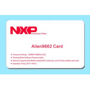 Wholesale UHF AZ-9662 inlay card, Alien H3 long-distance UHF card, Road toll ETC card, UHF 6C card, ISO1800-6C white card from china suppliers