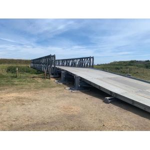 Buy cheap LSB S460J0 Military Bailey Bridge Heavy Load Galvanized 12m Ramp from wholesalers