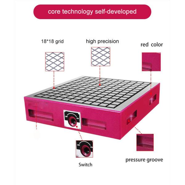 Quality CNC Magnetic Chuck Machining Workholding For CNC Engraving Routers Drilling And Milling Machines for sale