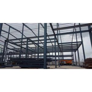 Fire Resistant Steel Building Structures , Prefabricated Steel Structure