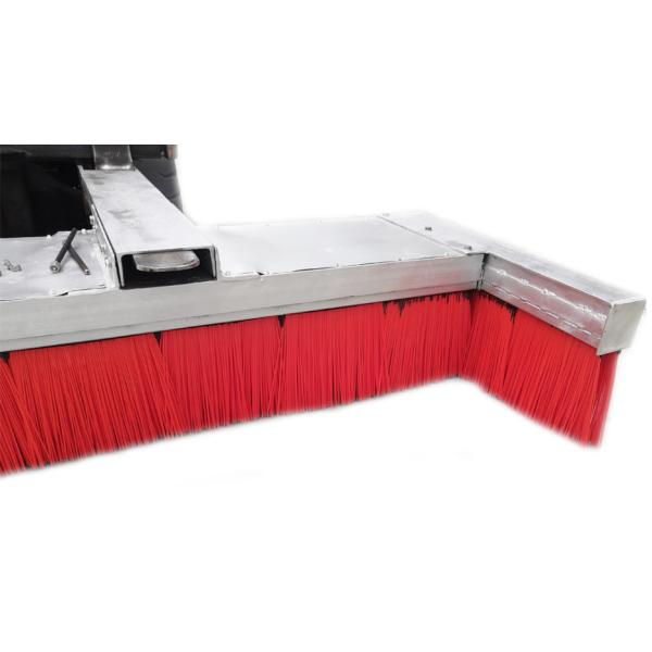 New Style Outside Forklift Attachment Road Sweeping Brush Larger Wings Truck Forklift Attachment Broom