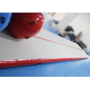 Safety Inflatable Air Tumble Track DWF / Drop Stitch Material For Gymnastics