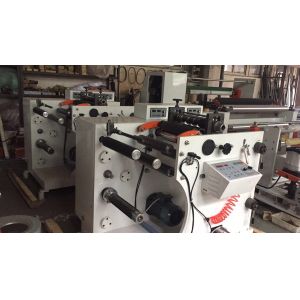 380V Paper Slitting Rewinding Machine , CE Narrow Aluminium Foil Slitting