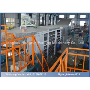 Automatic Paper Pulp Egg Tray Production Line 2500PCS / H with Drying Line