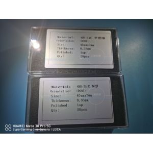 9.4 Hardness Optical Sic Chips Silicon Carbon Wafers