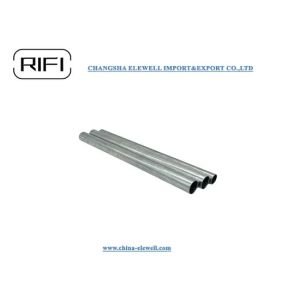 Pre-Galvanized EMT Conduit Pipe 17.93mm-114.30mm OD 1.07mm-2.11mm Wall Thickness