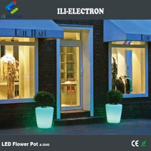 Remote Controlled Plastic LED Illuminated Flower Pot / Planter / Ice Bucket