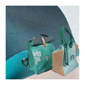 100% polyester Recycled fabrics 500D with bamboo fiber 21s fabric for bag