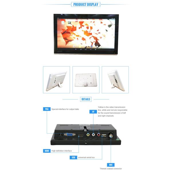 1920*1080 HD Capacitive All In One Touchscreen Monitor 21.5 Inch 12 Months Warranty