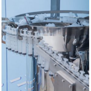 Stainless Steel Automatic Syringe Filling Machine 8ml/1800 - 2100 Per Hour