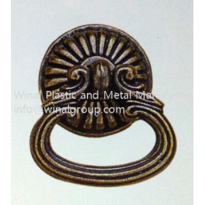 Wholesale Ancient brass plating pull ring handle,L49mm*W57mm,furniture accessories.OEM size &amp; finish from china suppliers