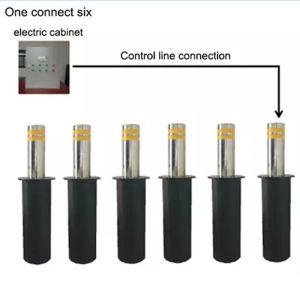 Hydraulic Anti Crash Automatic Parking Lot Stops With Traffic Spike System
