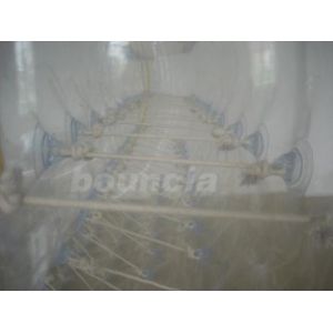 0.8mm/1.0mm PVC Material Transparent Inflatable Water Roller