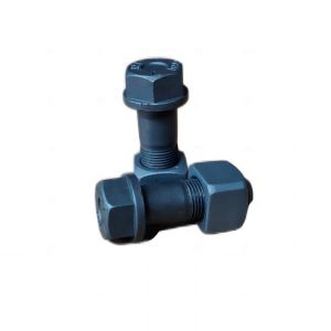 Grade 12.9 9M7445 Track Bolt and Nut for Bulldozer D9N/D9R 2M5657 1S6421