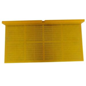 Vibrating 0.1mm Aperture Modular Dewatering Panel For Sand Dewatering