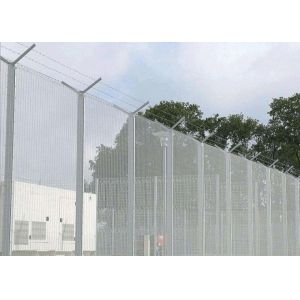 3.0mm Hot Dip Galvanized Anti Climb Security Fence 358