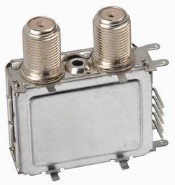 Wholesale Metal shield cover with f connector for catv from china suppliers