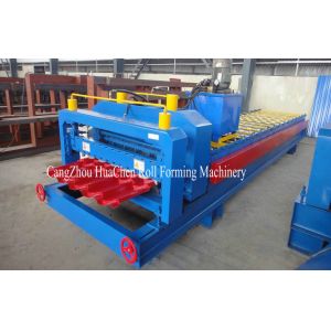 Wholesale High Speed Steel Glazed Roll Forming Equipment With Hydraulic Press And Cut System from china suppliers