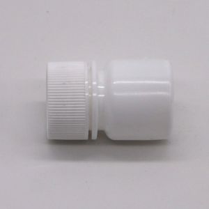 Medicine Solid Tablet Capsule Storage PE Plastic Bottle 5mL Round Shape with