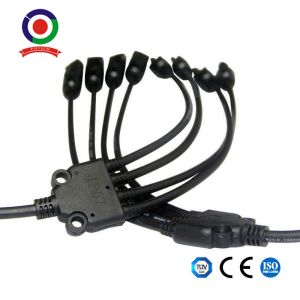 Y Type 4 Branch F M Solar Panel PV Connector Cable Wire Connectors 30A 1 Pair