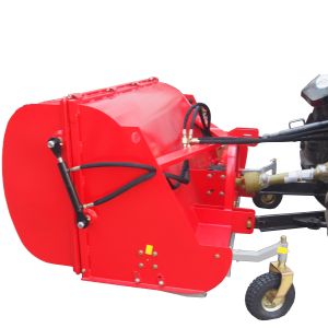 323kg 56 Y Blade Hydraulic Grass Flail Mower With Catcher 540r/Min PTO Driven