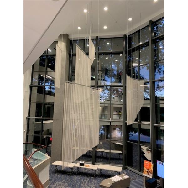 ODM Gold Mesh Curtains Metal Drapes For Hotel Club