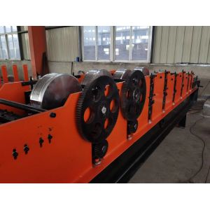 Rain Pipe Downspout Roll Forming Machine Hydraulic Cutting System