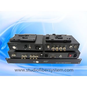 Panasonic RCU/ECU tally CVBS intercomto fiber converter