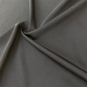Shiny Lycra Polyester Spandex Fabric Recycled 142-155cm Width For 55D Twill