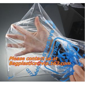 Large Size Good Quality Biohazard PE Disposable Waste Bag Thick Plastic Asbestos
