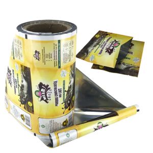 Pouches Packing Machine Back Seal Bag Roll Film Bag Making Vertical Packaging