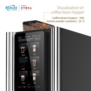 220V 2000W Automatic Coffee Vending Machine with 15.6inch Touch Screen