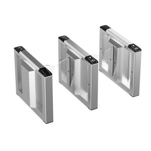 Bi Direction Flap Barrier Turnstile Gate With Face Recognition