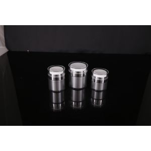 hand lip crystal pump empty square white Screen Printing Airless 30ml Cosmetic