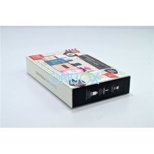 ODM Lady Makeup High End Printing Paper Box High Gloss Finish With Lamination