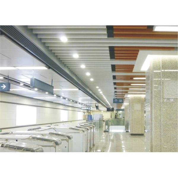 Quality Curling J Shaped Plug-in Floating Linear Ceiling Tiles Custom Aluminum Suspended Metal Strip Ceiling for sale