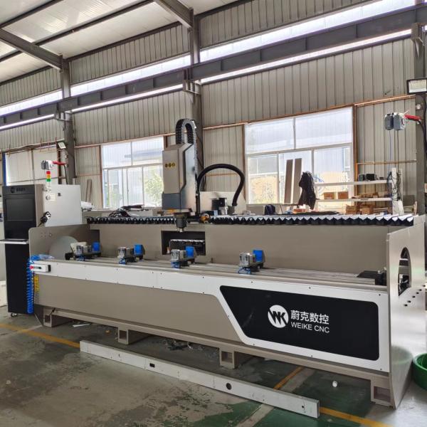 Window Door CNC Processing Machine On Aluminum Profile For CNC Drilling Milling Function