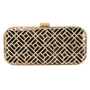 China Geometric Patterns Hollow Out Purse Frame Bridal Handbag Frame on sale