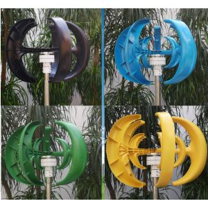 NEW 12V/24V 100W/200W/300W Vertical Axis Wind Turbine, RV Model,Wind Turbine