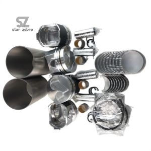 Kubota V2403 Harvester Engine Overhaul Package Four Matching Cylinders and