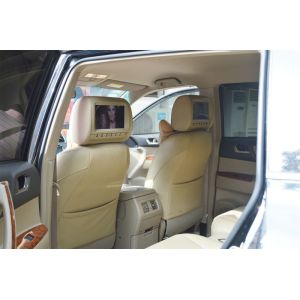 TFT LED Screen Car Headrest Monitor DVD Player 800*480 High Resolution