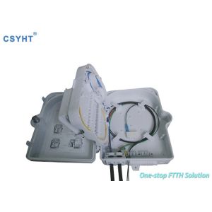 24SC Drop Cable FTTH Fiber Optic Terminal Box Wall Mounted Rainfall Resistant